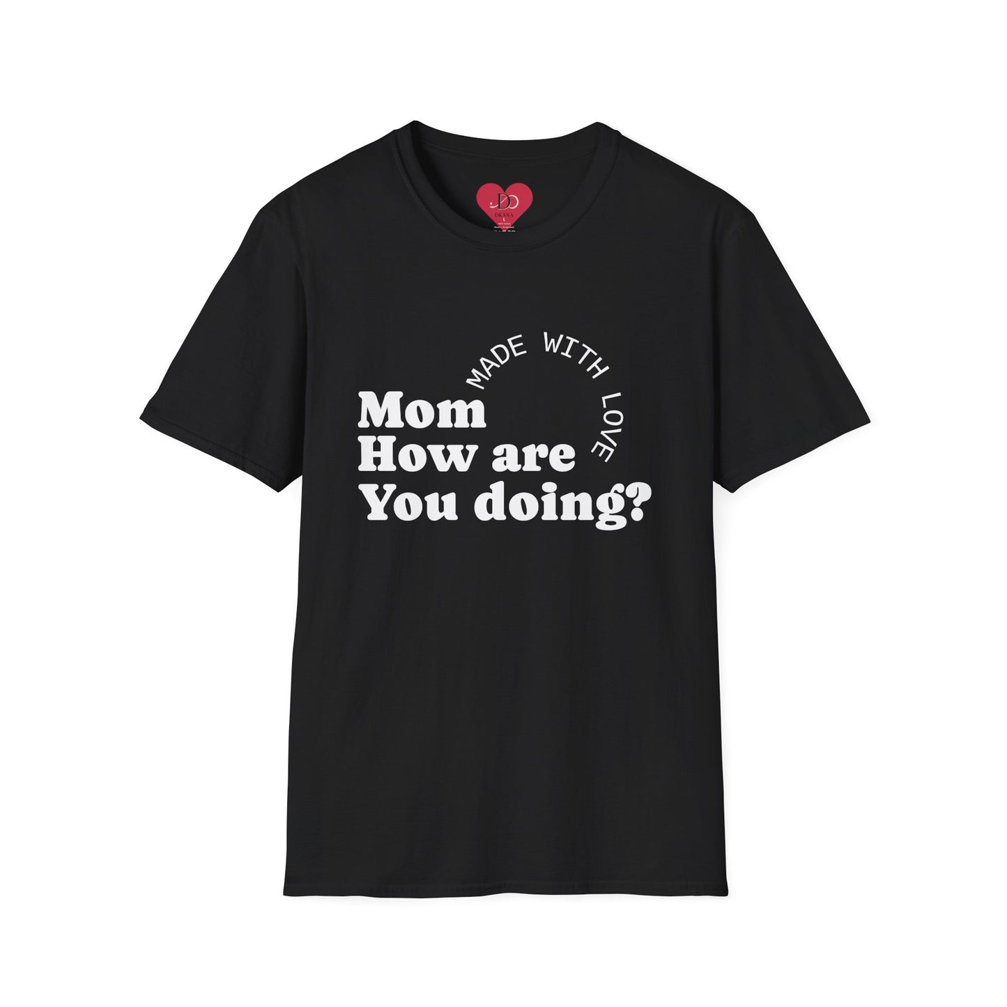 Mom T-Shirt, Unisex Gift for Mother's Day, Softstyle Tee for Moms, Fun Family Shirt, Cute Casual Wear