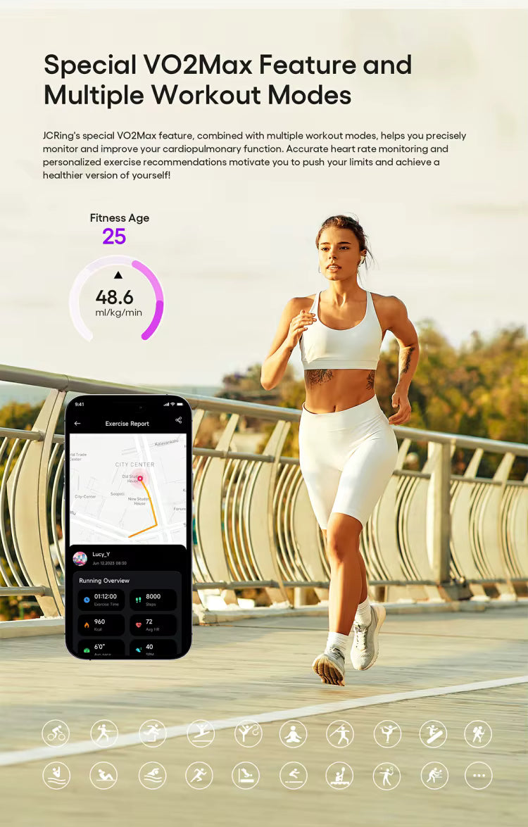 JCRing X6B Smart Ring