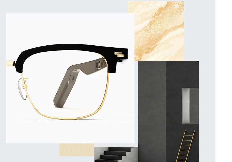 New TWS Smart Glasses With Replaceable Nearsighted Lenses Wireless