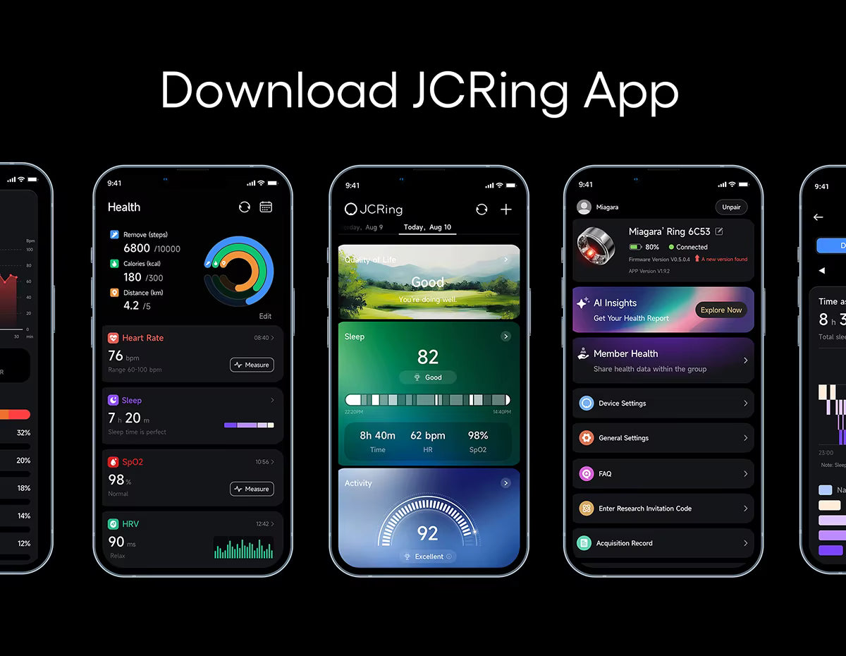 JCRing X3B Smart Ring