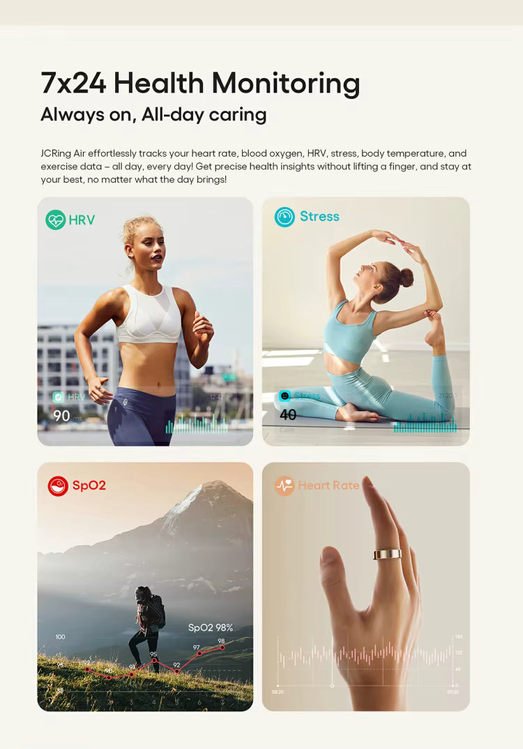 JCRing X6B Smart Ring