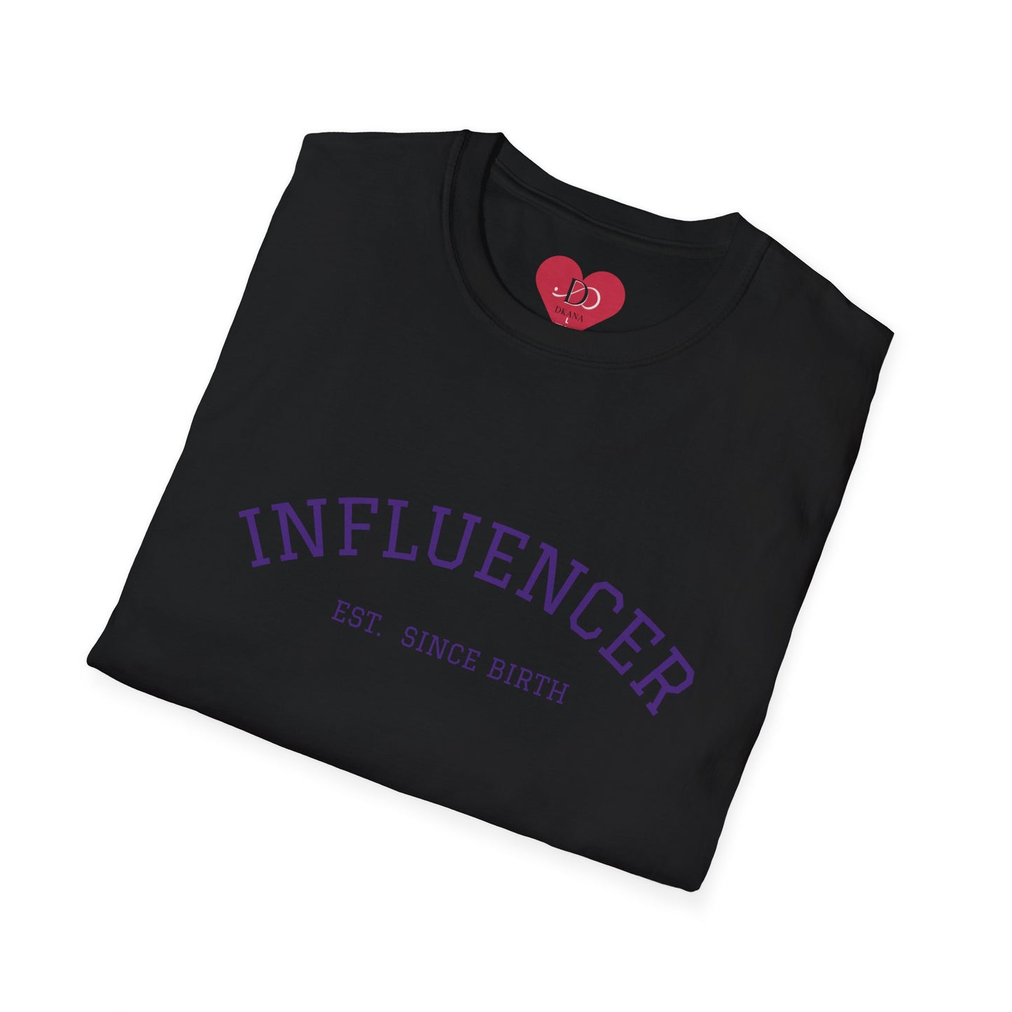 Influencer T-Shirt - Unisex Softstyle Tee for Trendsetters, Casual Wear, Birthday Gifts, Influencer Apparel, Everyday Comfort