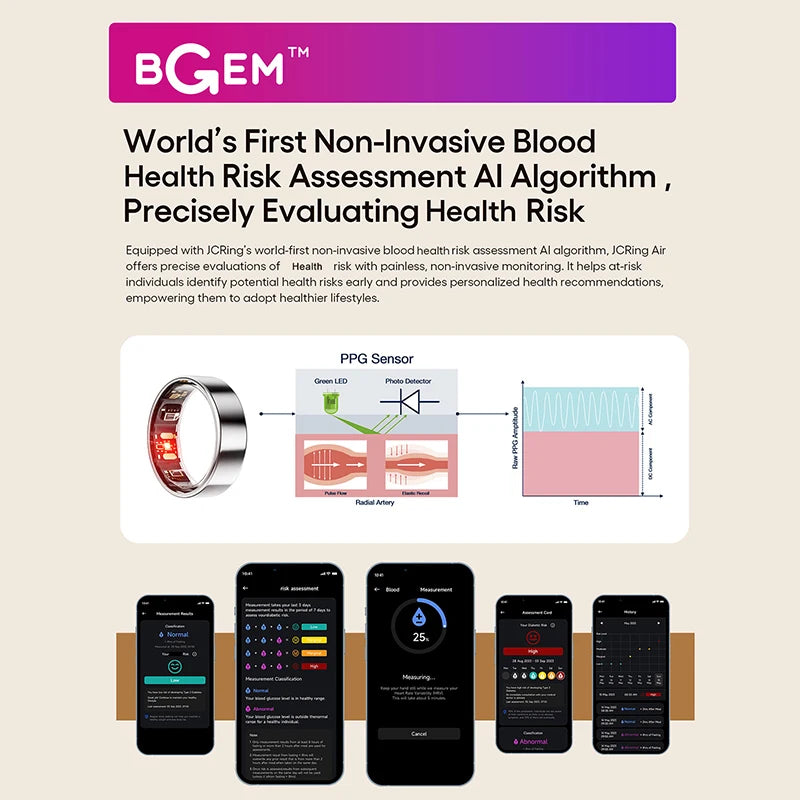 JCRing X6B Smart Ring