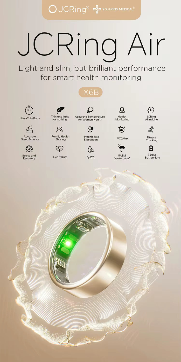 JCRing X6B Smart Ring
