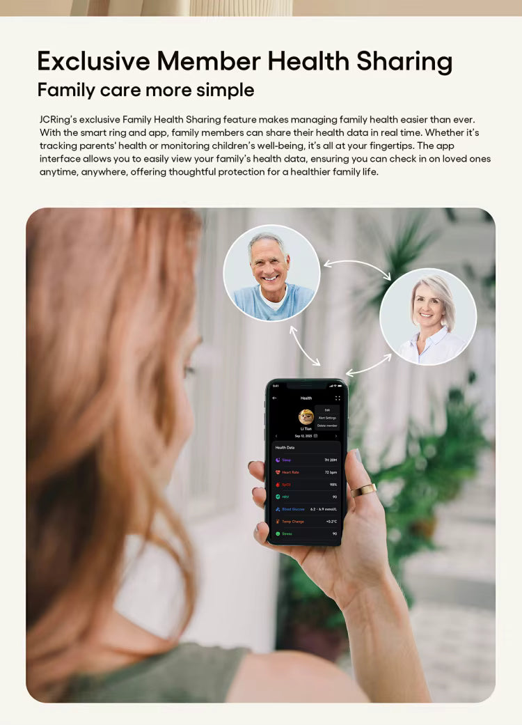 JCRing X6B Smart Ring