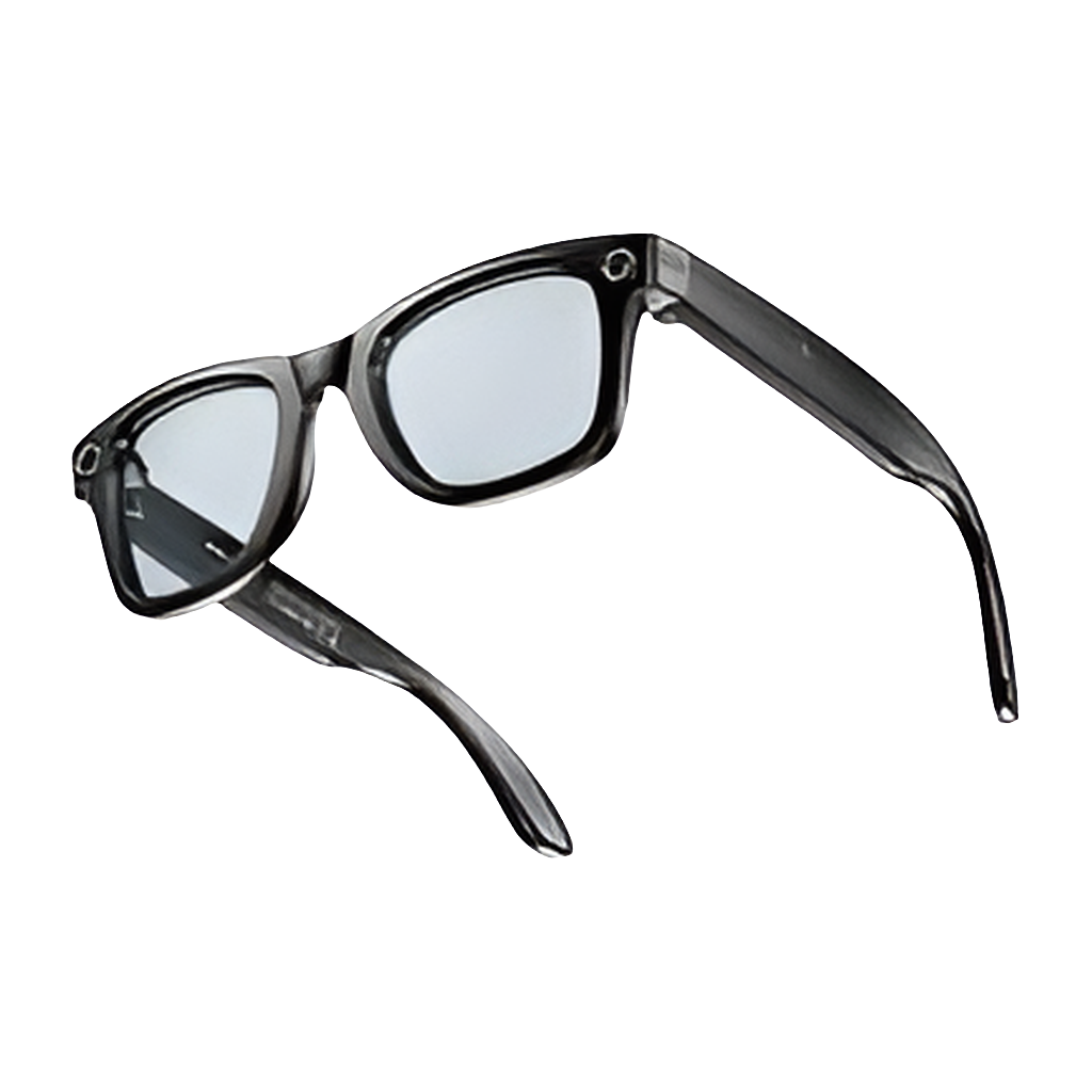 LIGE New 100W Camera Glasses Bluetooth Smart Glasses with Camera Voice Call Music Smart Sunglasses Video Sound Record AI Glasses